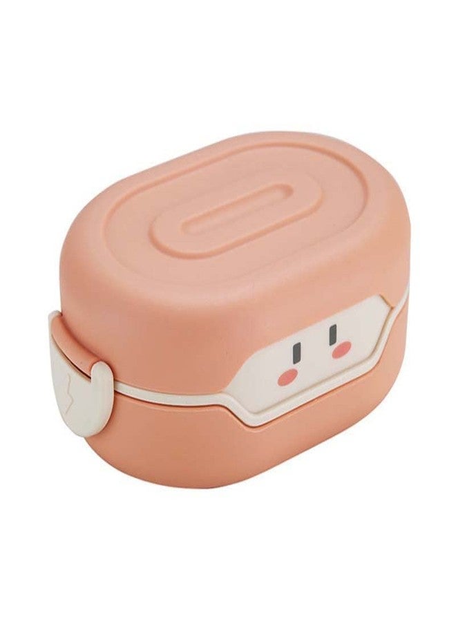 Mayatra's Cute Japanese Style Lunch Box for Kid's Snack Box Tiffin for School Travel Picnic (Multicolor, Plastic) - Image 3